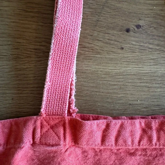 Vintage Clare V Eyes Canvas Tote Bag - Picture 8 of 11